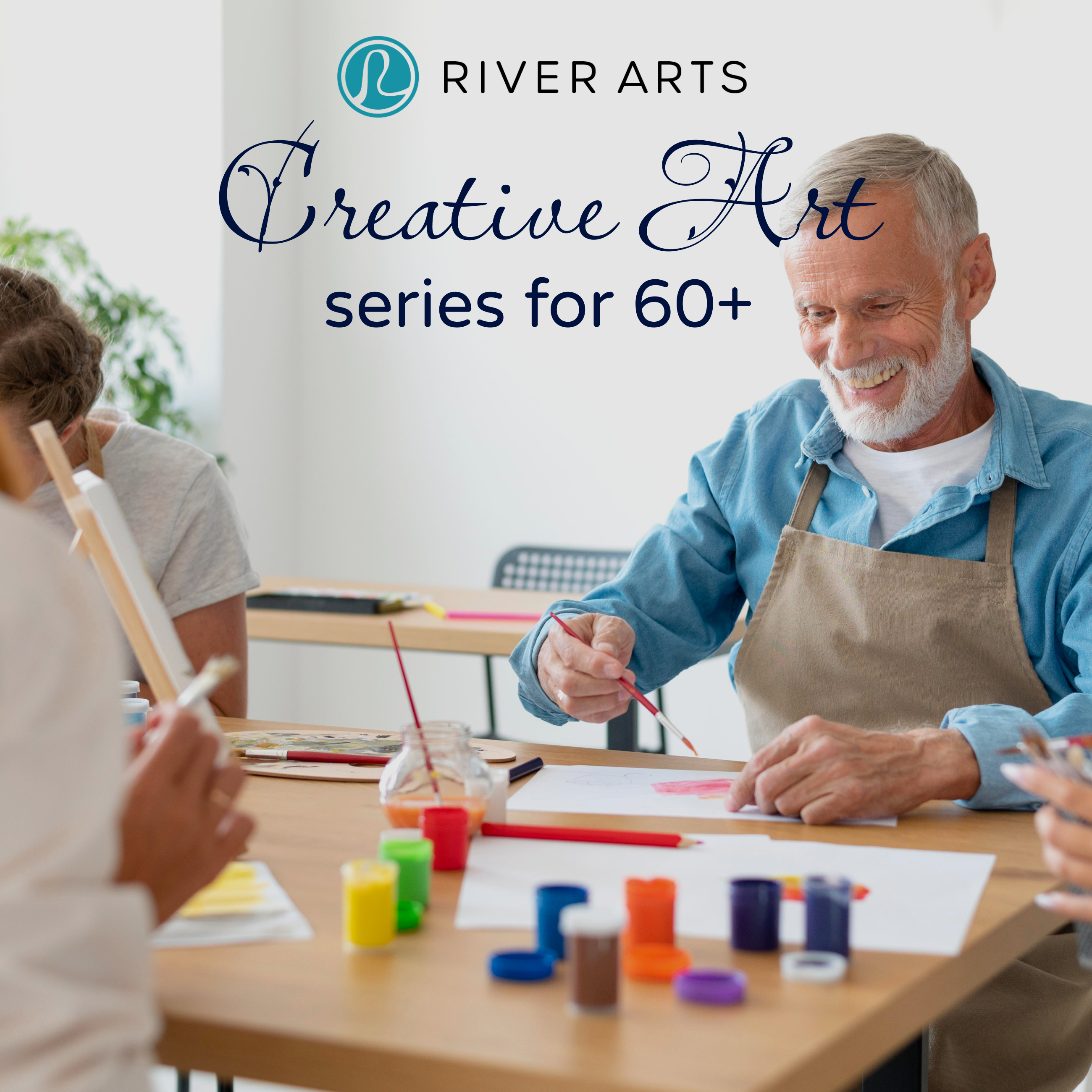 Creative Art Series for 60+ - logo